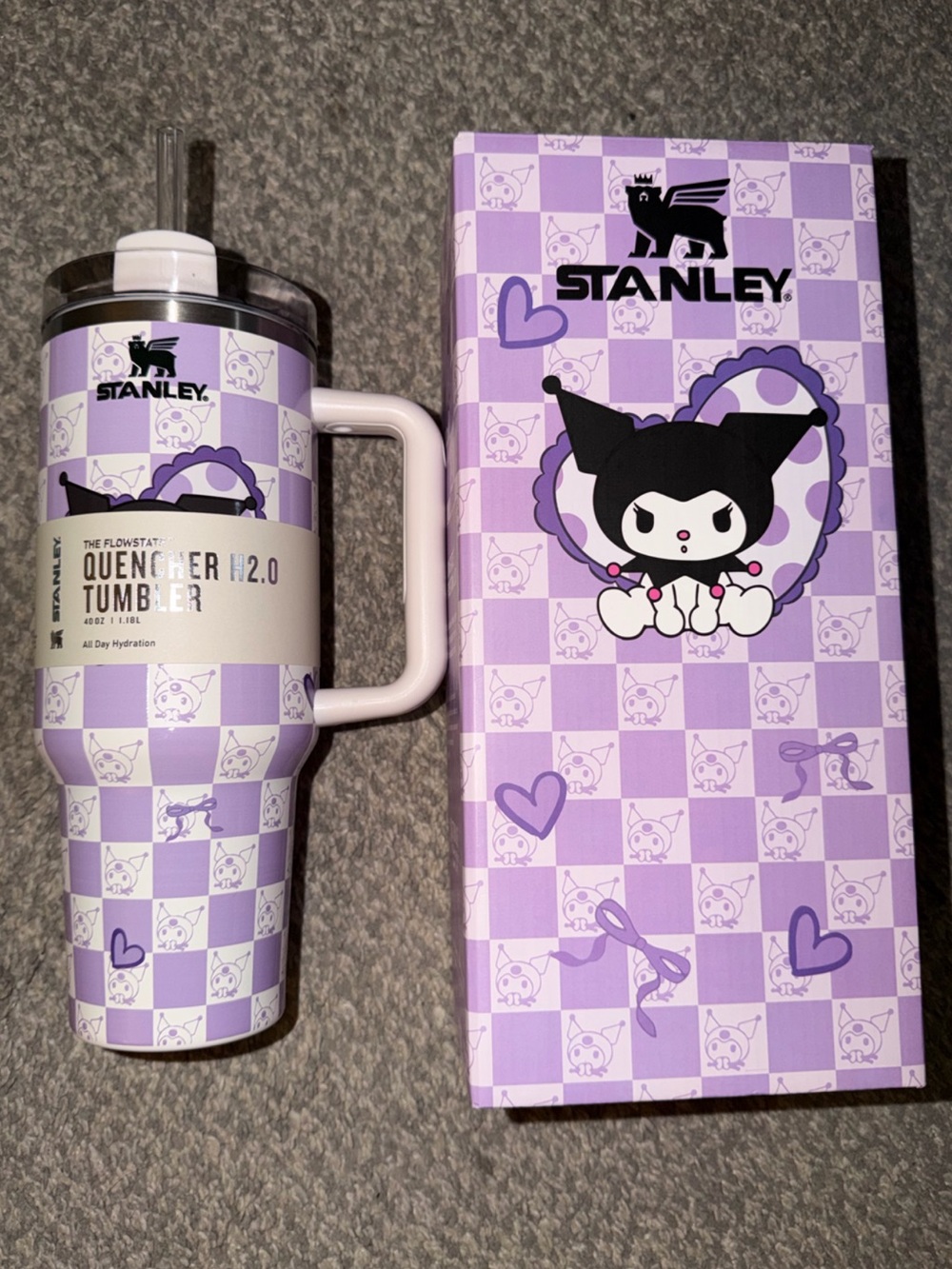 Stanley Kuromi Quencher H2.0 FlowState™ Custom Tumbler – 40 oz - Picture 3 of 6